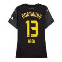 Borussia Dortmund Pascal Gross #13 Fotballklær Bortedrakt Dame 2024-25 Kortermet